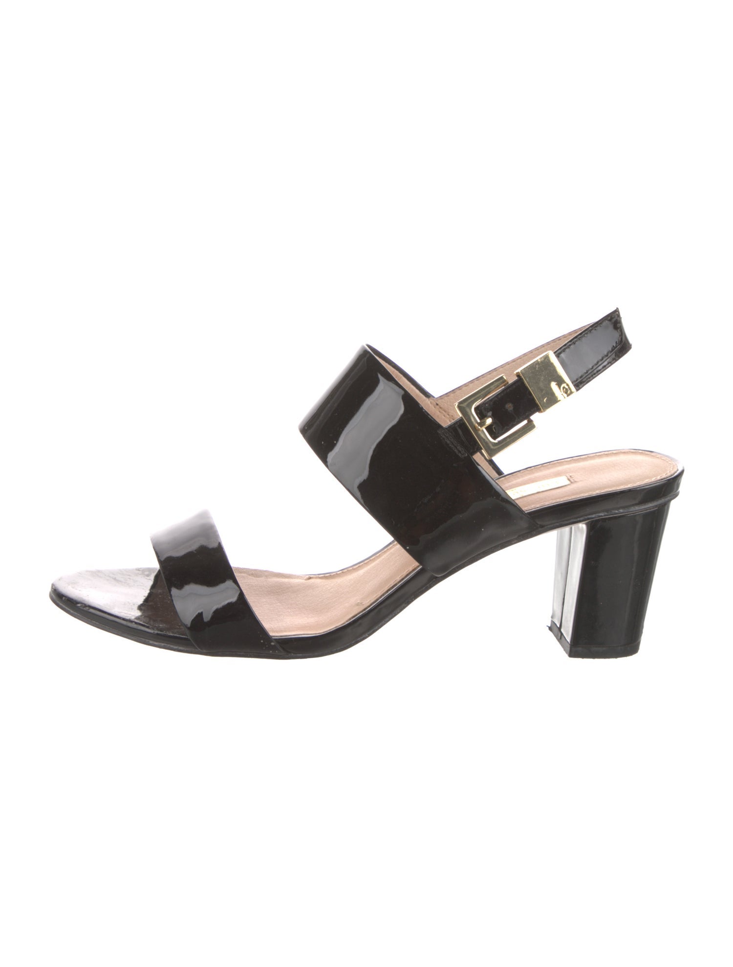Louise et Cie Patent Leather Slingback Sandals