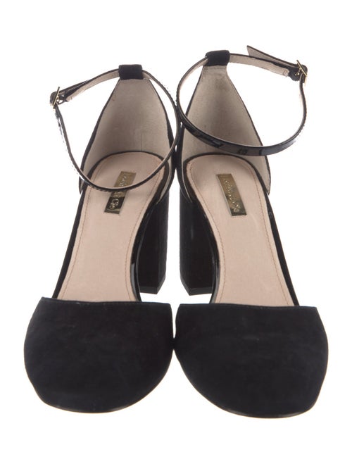 Louise et Cie Suede D'Orsay Pumps