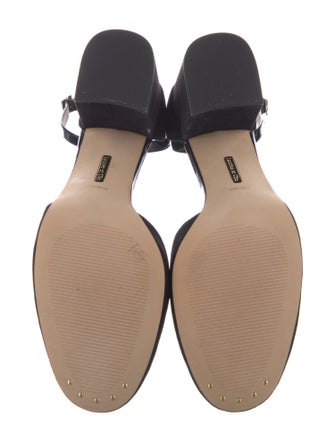 Louise et Cie Suede D'Orsay Pumps