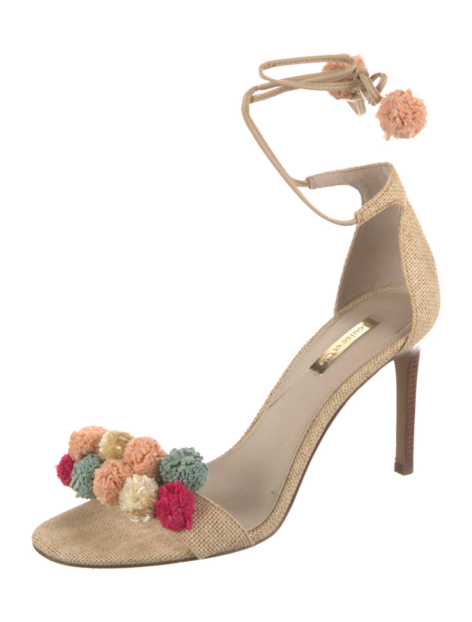 Louise et Cie Straw Sandals