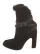 Louise et Cie Suede Fur Trim Boots