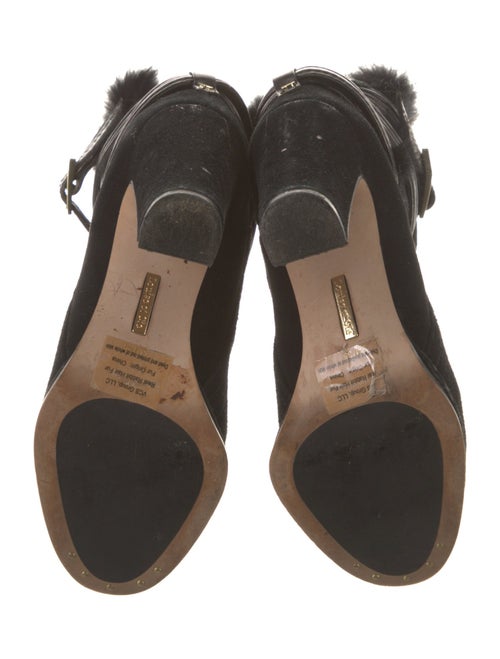 Louise et Cie Suede Fur Trim Boots