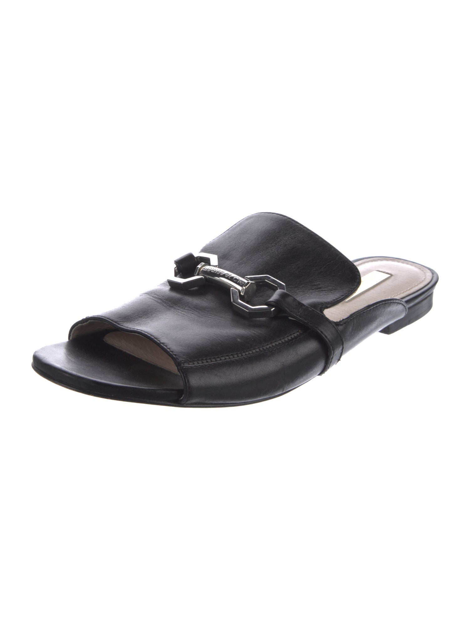 Louise et Cie Leather Slides