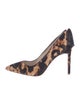 Louise et Cie Ponyhair Animal Print Pumps