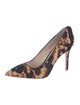 Louise et Cie Ponyhair Animal Print Pumps