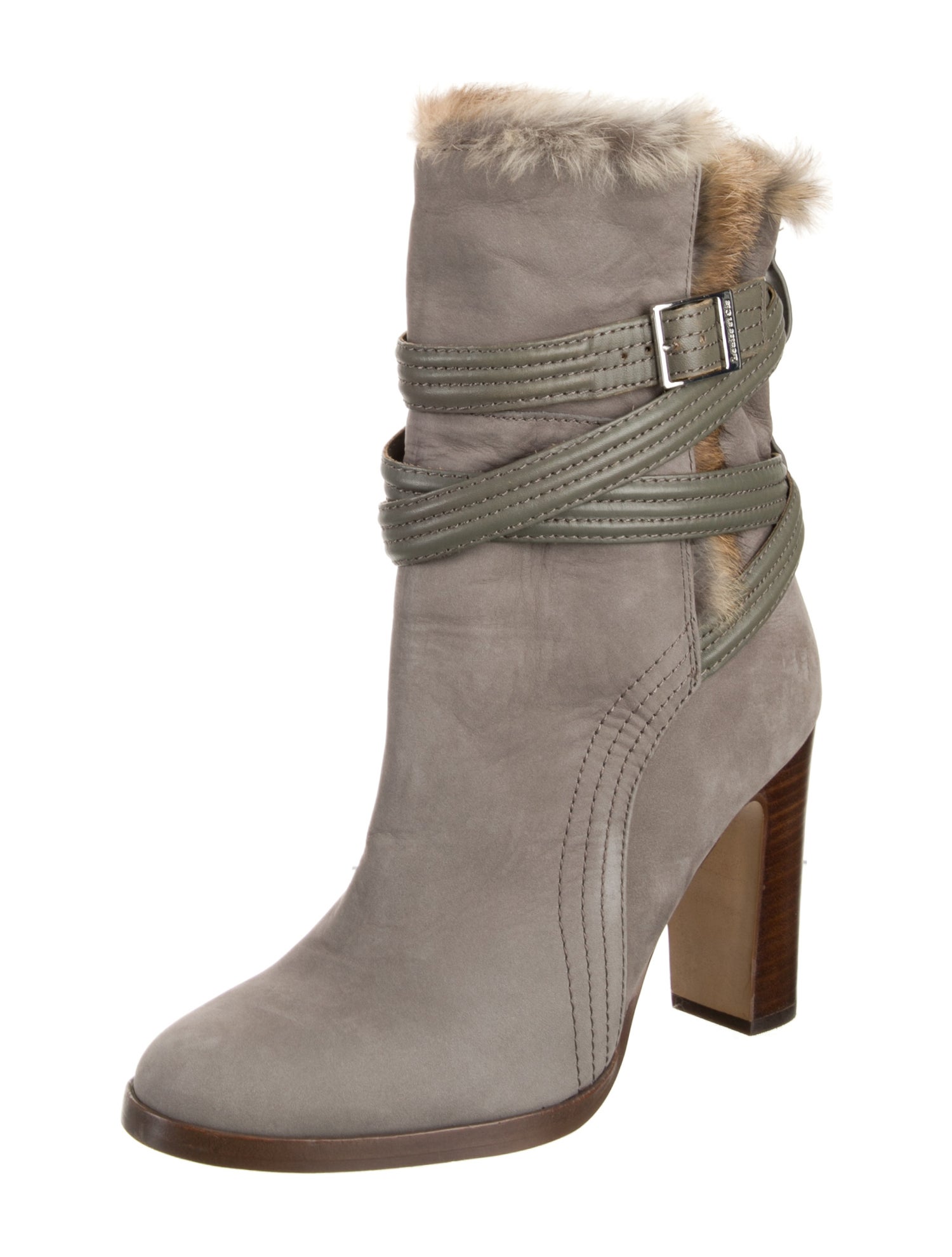 Louise et Cie Suede Fur Trim Boots