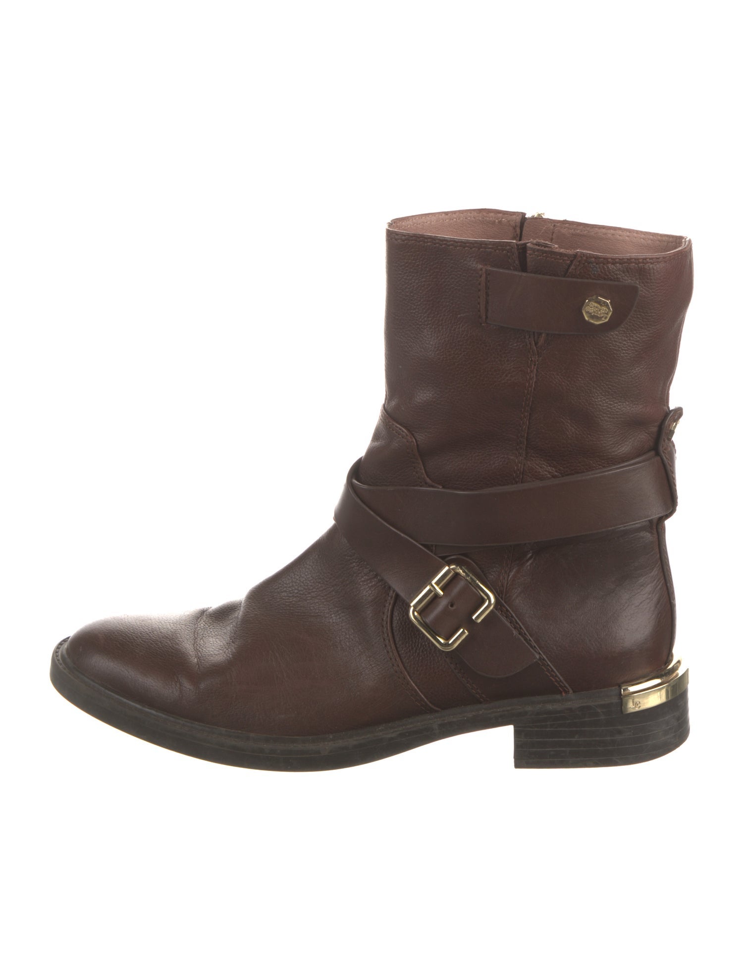 Louise et Cie Leather Moto Boots