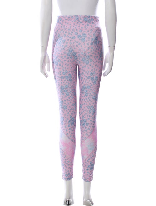 LoveShackFancy x Bandier Floral Print Skinny Leg Pants
