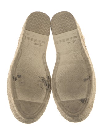 LoveShackFancy x Manebi Nordic Suede Floral Print Espadrilles