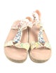 LoveShackFancy x Manebi Nordic Suede Floral Print Espadrilles