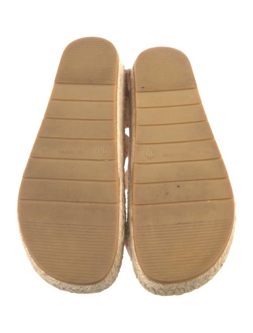 LoveShackFancy x Manebi Nordic Suede Floral Print Espadrilles