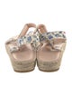 LoveShackFancy x Manebi Nordic Suede Floral Print Espadrilles