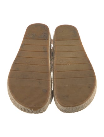 LoveShackFancy x Manebi Nordic Suede Floral Print Espadrilles