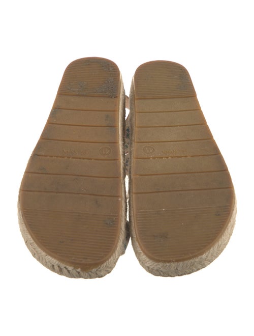 LoveShackFancy x Manebi Nordic Suede Floral Print Espadrilles