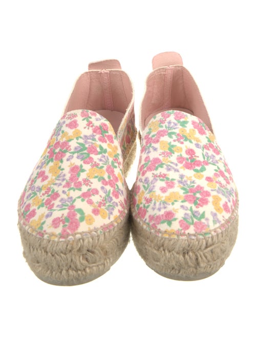 LoveShackFancy x Manebi Nordic Suede Floral Print Espadrilles