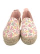 LoveShackFancy x Manebi Nordic Suede Floral Print Espadrilles
