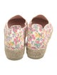 LoveShackFancy x Manebi Nordic Suede Floral Print Espadrilles