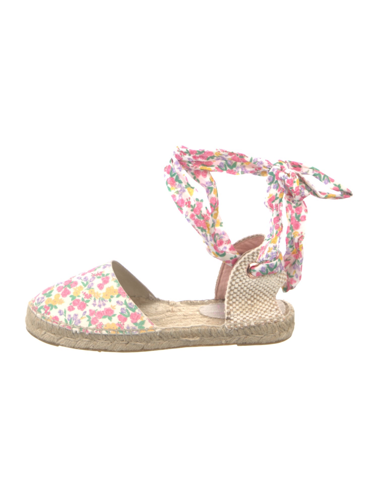 LoveShackFancy x Manebi Nordic Floral Print Braided Accents Espadrilles w/ Tags