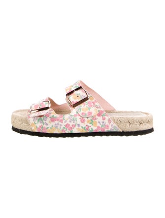 LoveShackFancy x Manebi Nordic Floral Print Espadrilles