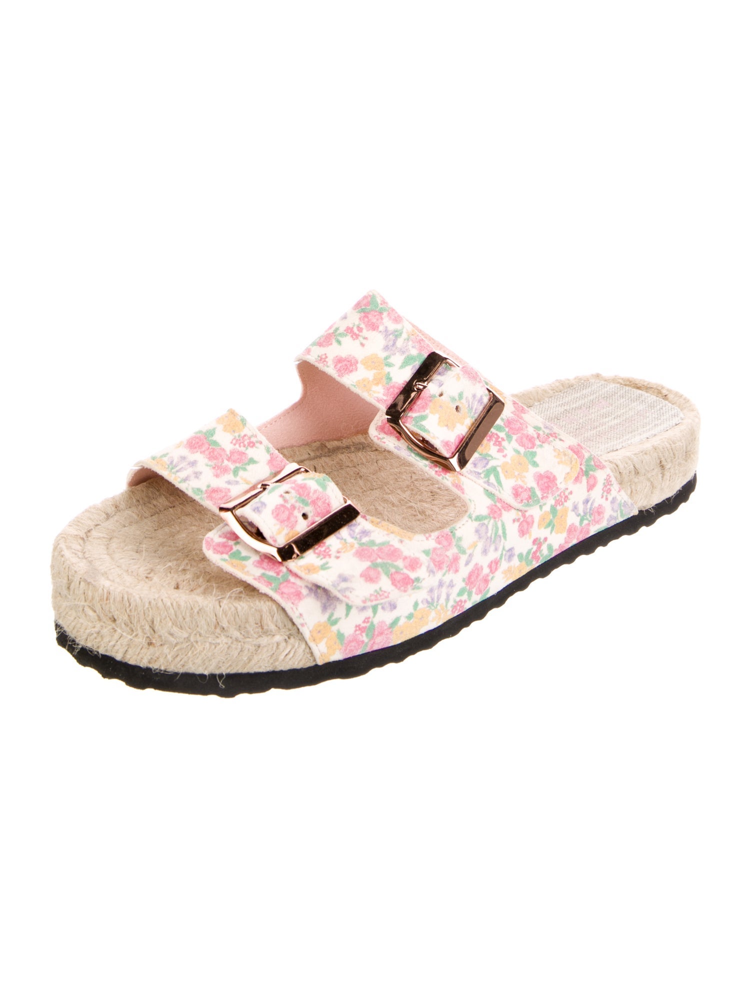 LoveShackFancy x Manebi Nordic Floral Print Espadrilles