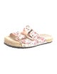 LoveShackFancy x Manebi Nordic Floral Print Slides