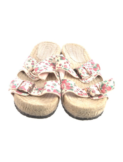 LoveShackFancy x Manebi Nordic Floral Print Slides