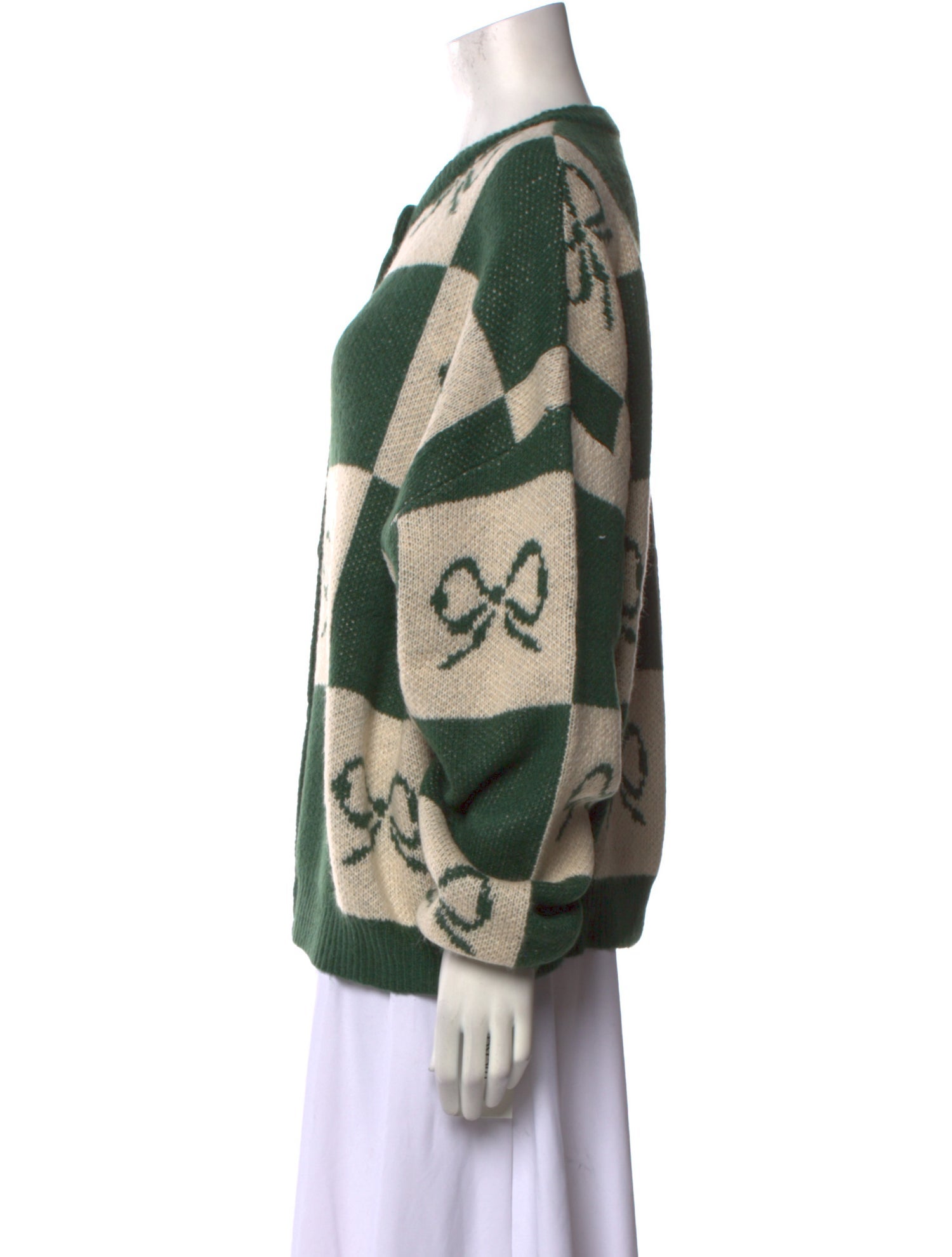 Lisa says Gah Printed Crew Neck Sweater w/ Tags