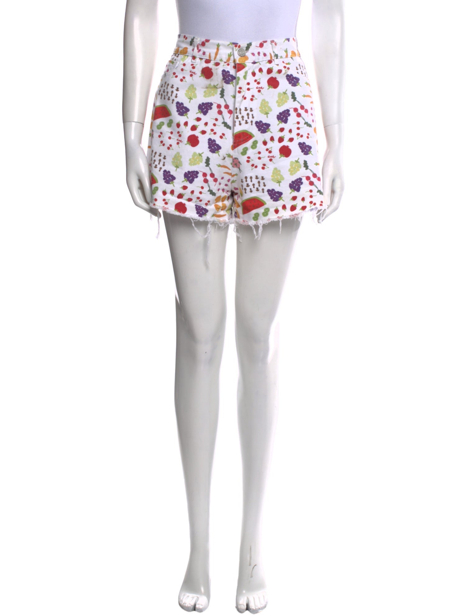 Lisa says Gah Printed Mini Shorts