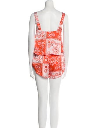 Lisa says Gah Paisley Print Short Set