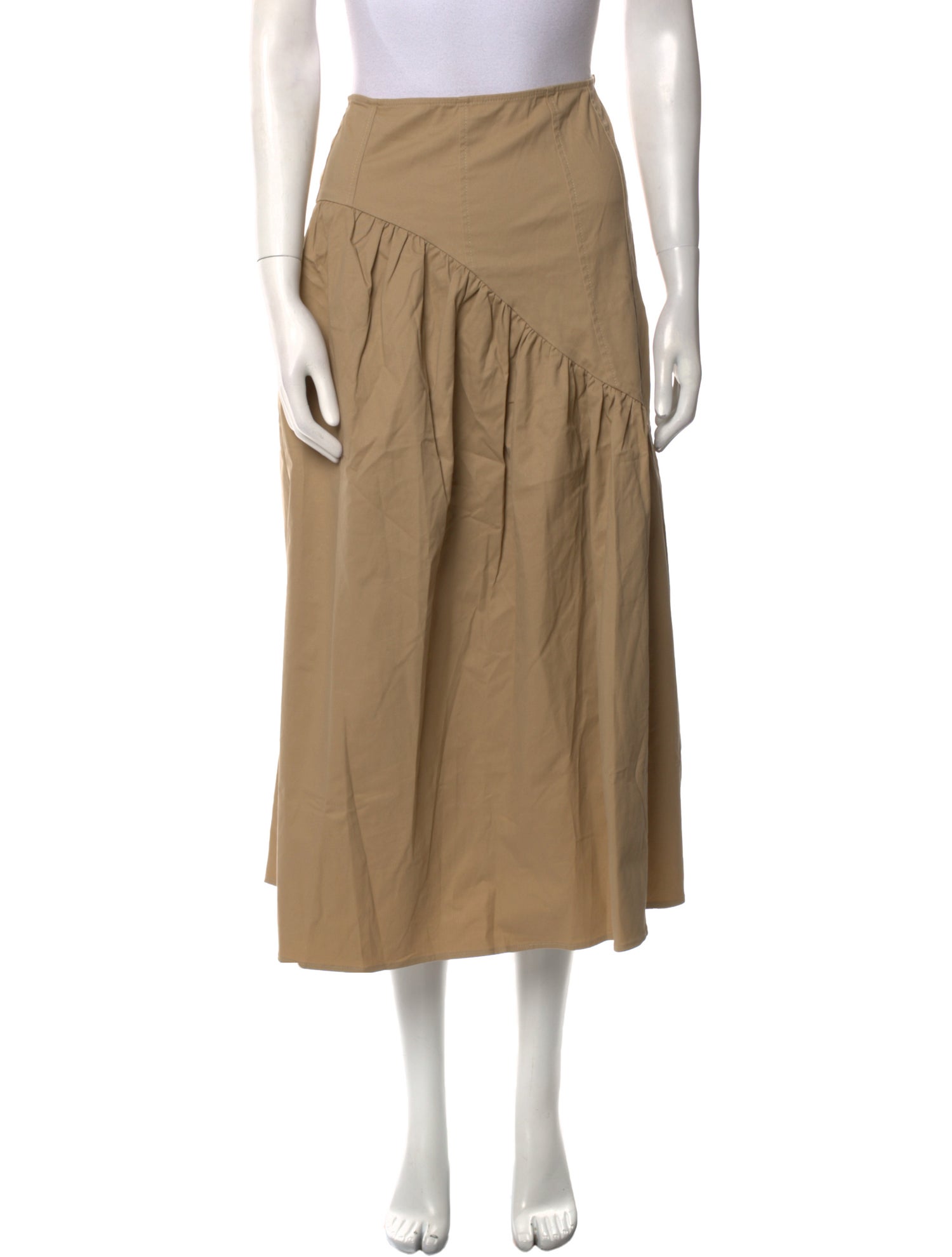 Lisa says Gah Ruffle Embellishment Midi Length Skirt