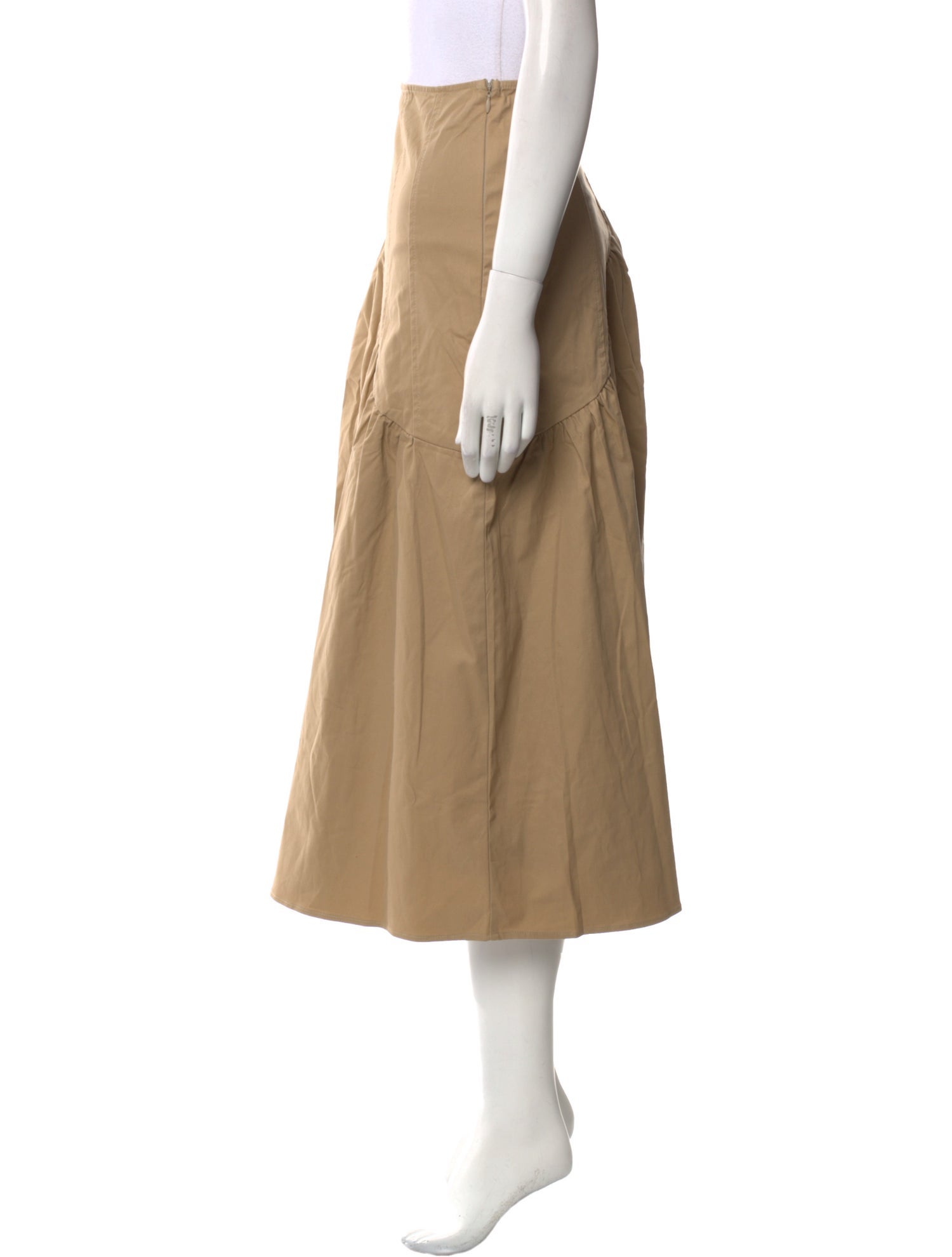 Lisa says Gah Ruffle Embellishment Midi Length Skirt
