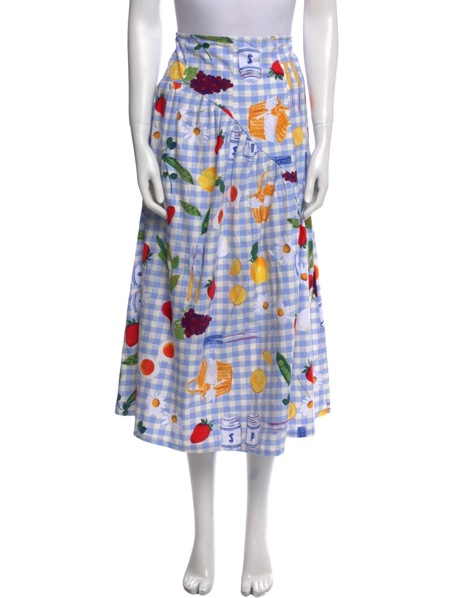 Lisa says Gah Printed Midi Length Skirt