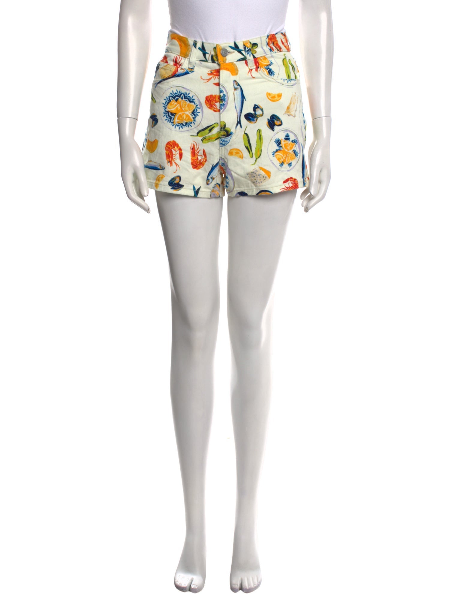 Lisa says Gah Printed Mini Shorts