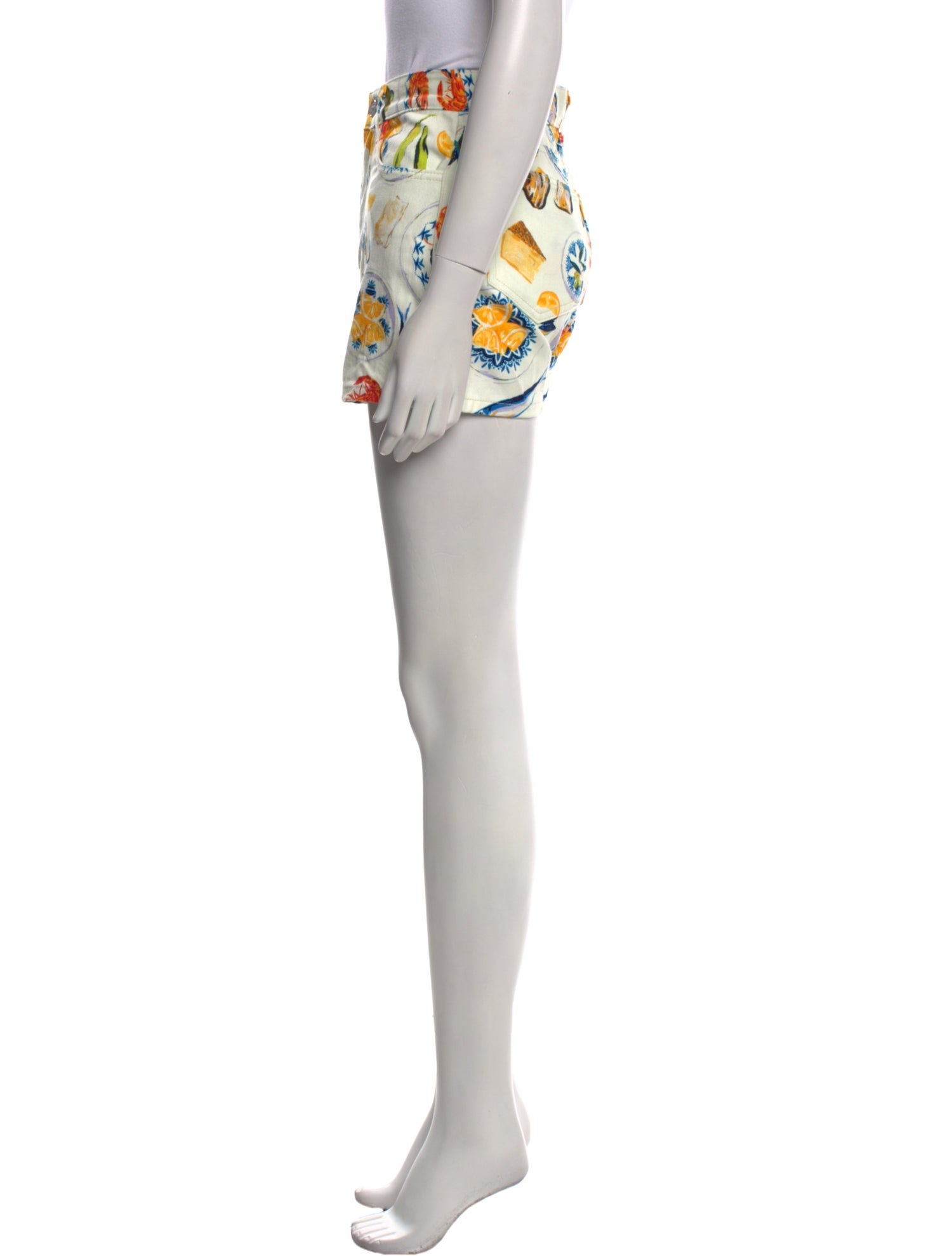 Lisa says Gah Printed Mini Shorts