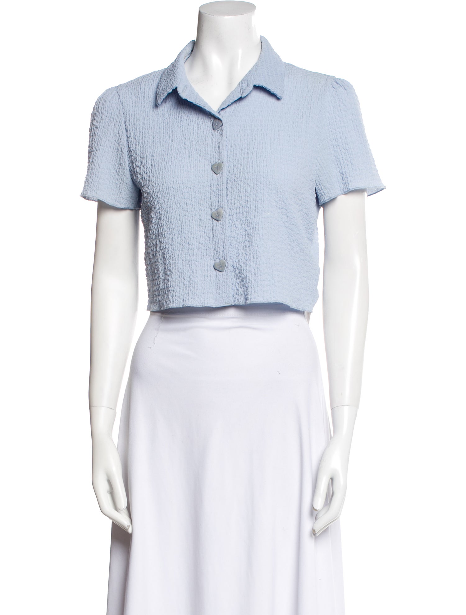 Lisa says Gah Short Sleeve Crop Top