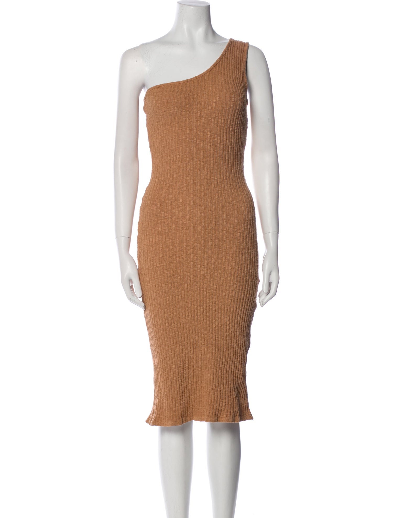 Lisa says Gah One-Shoulder Midi Length Dress