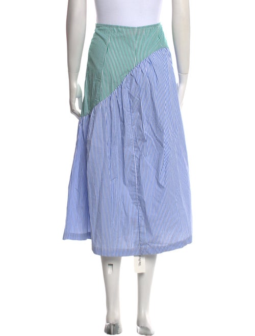 Lisa says Gah Colorblock Pattern Midi Length Skirt