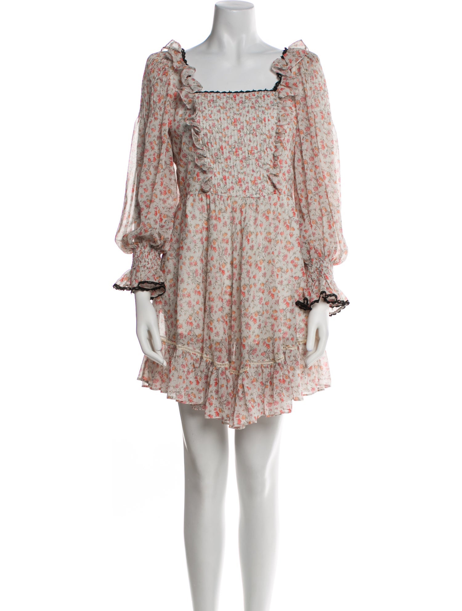 Lug Von Siga Floral Print Mini Dress w/ Tags