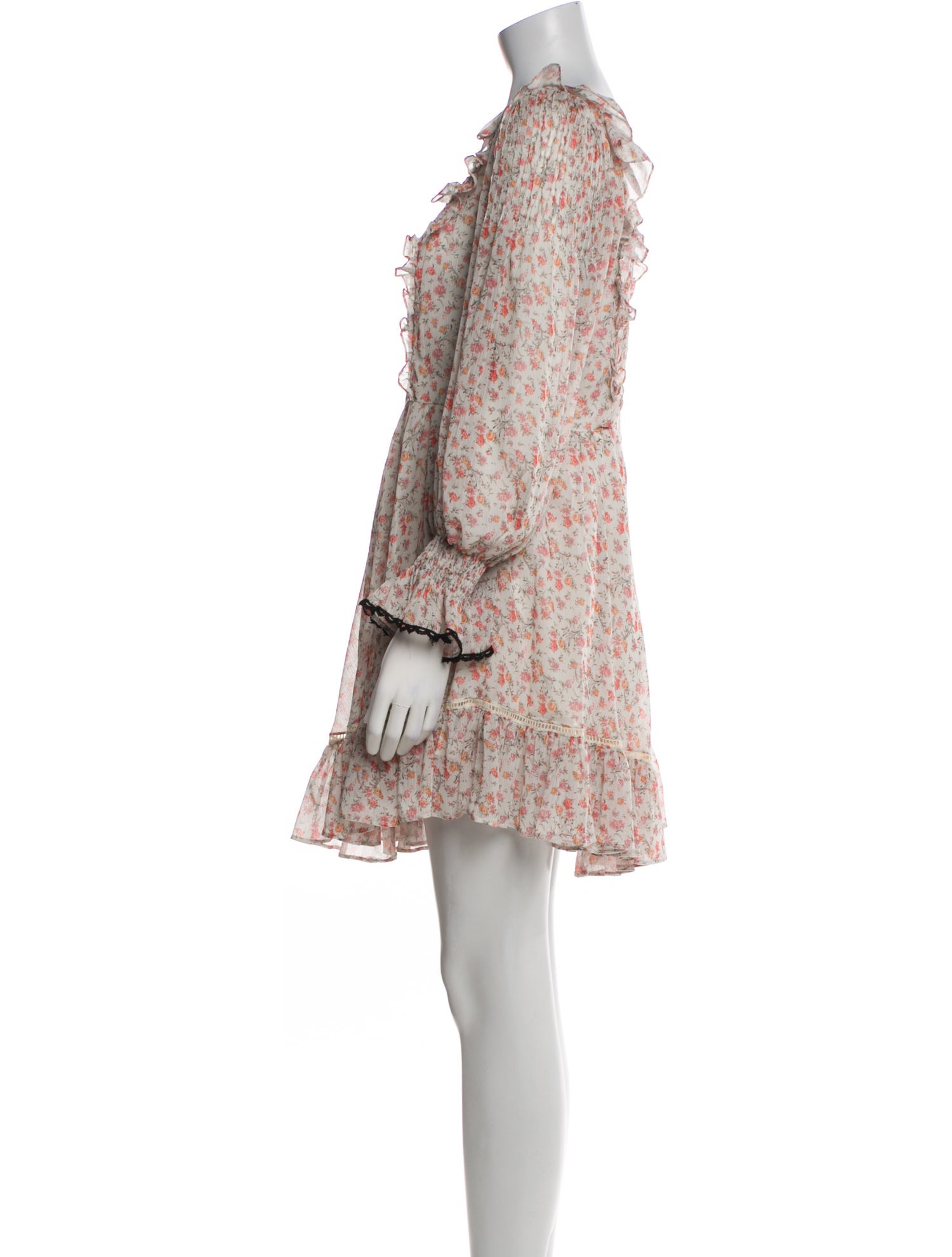 Lug Von Siga Floral Print Mini Dress w/ Tags