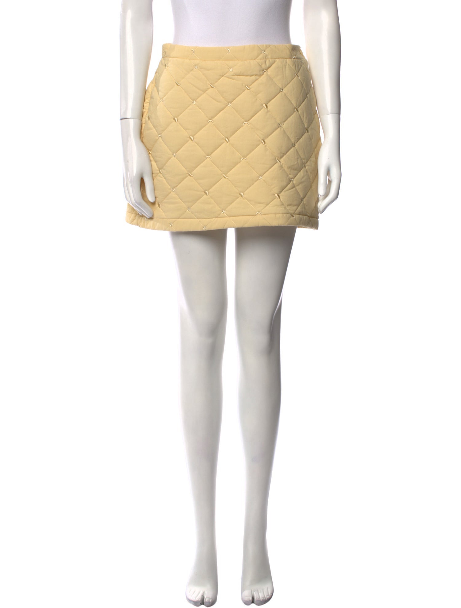 Lisa says Gah Embroidered Accent Mini Skirt