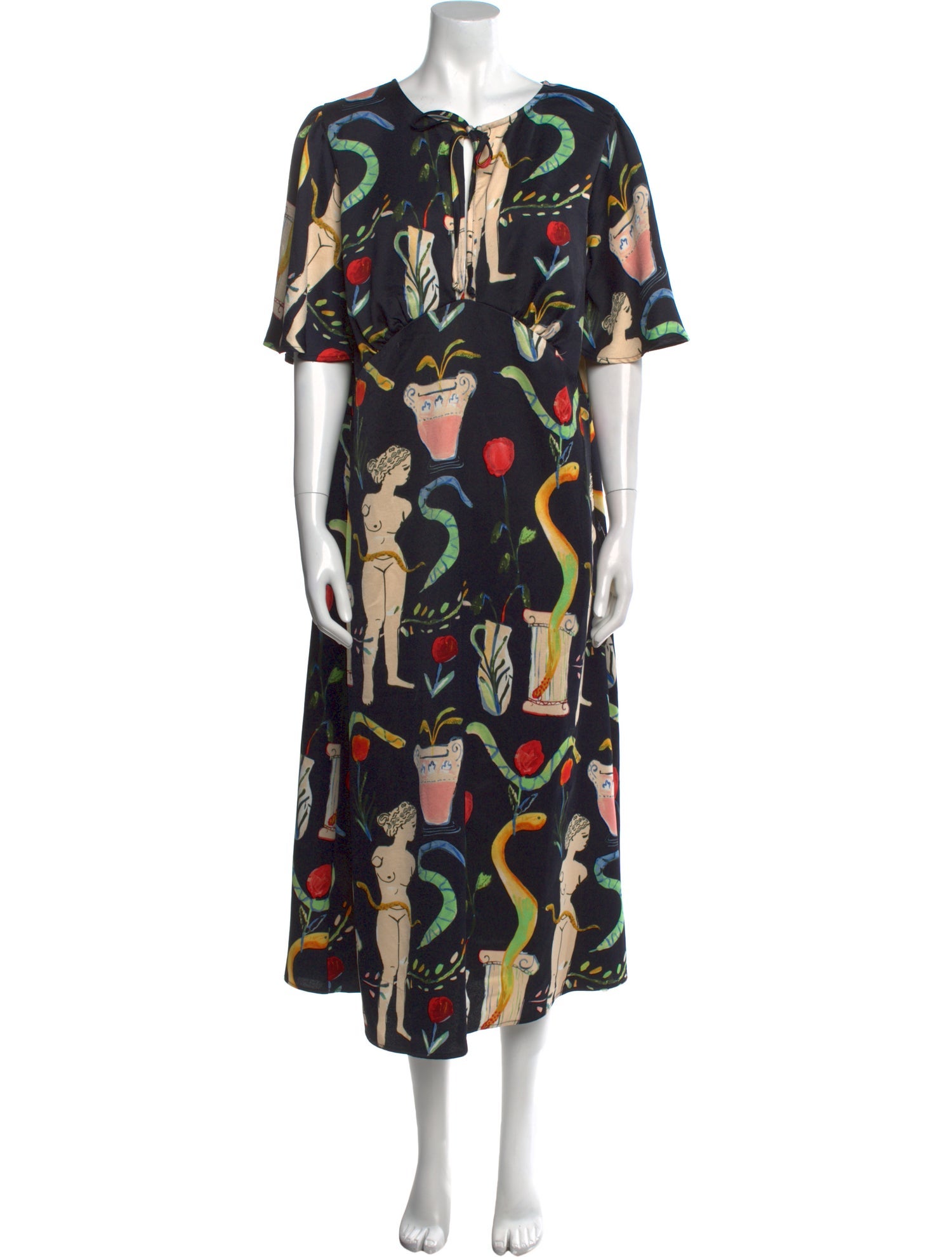 Lisa says Gah Printed Long Dress