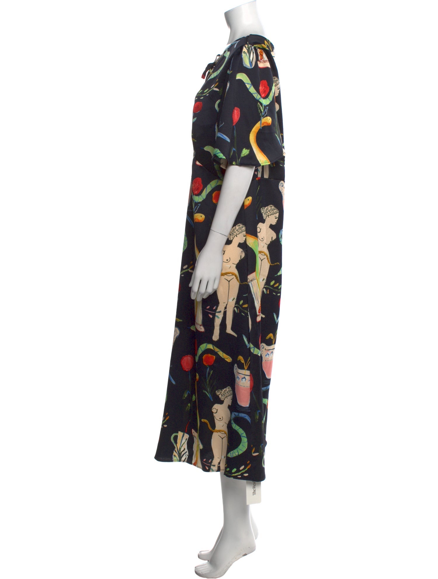 Lisa says Gah Printed Long Dress