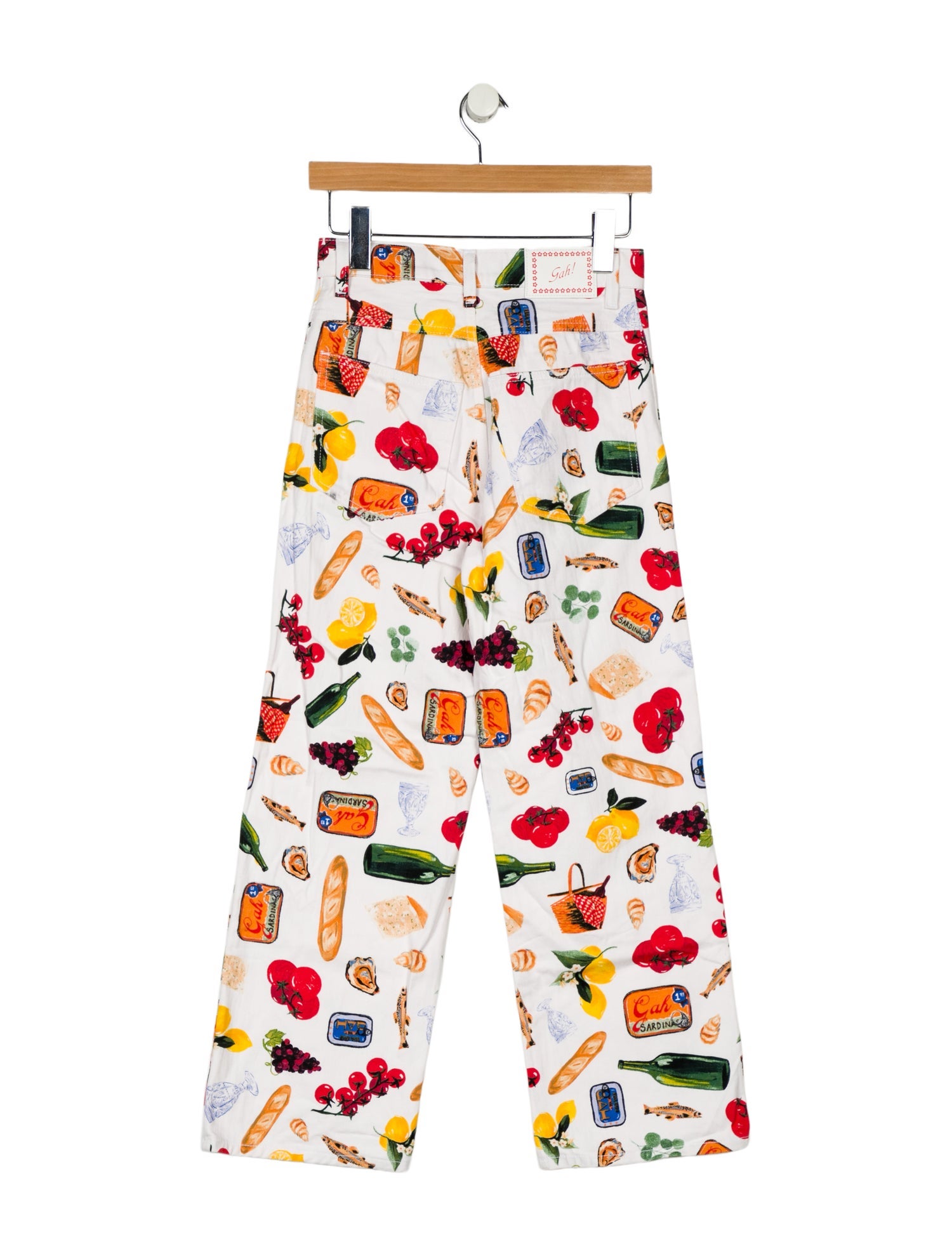 Lisa says Gah Mid-Rise Wide Leg Jeans