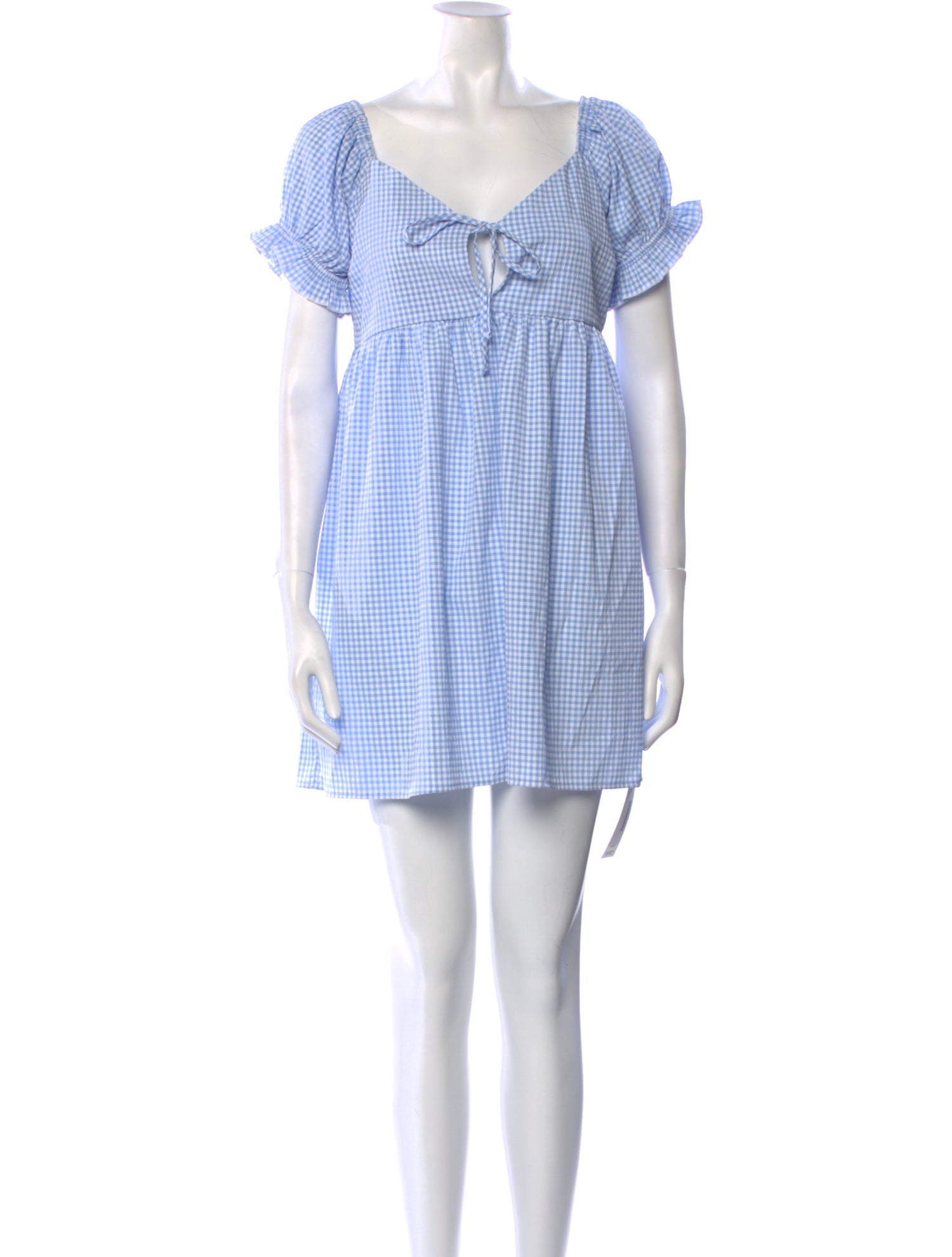 Lisa says Gah Plaid Print Mini Dress