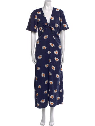 Lisa says Gah Floral Print Long Dress