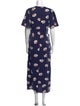 Lisa says Gah Floral Print Long Dress
