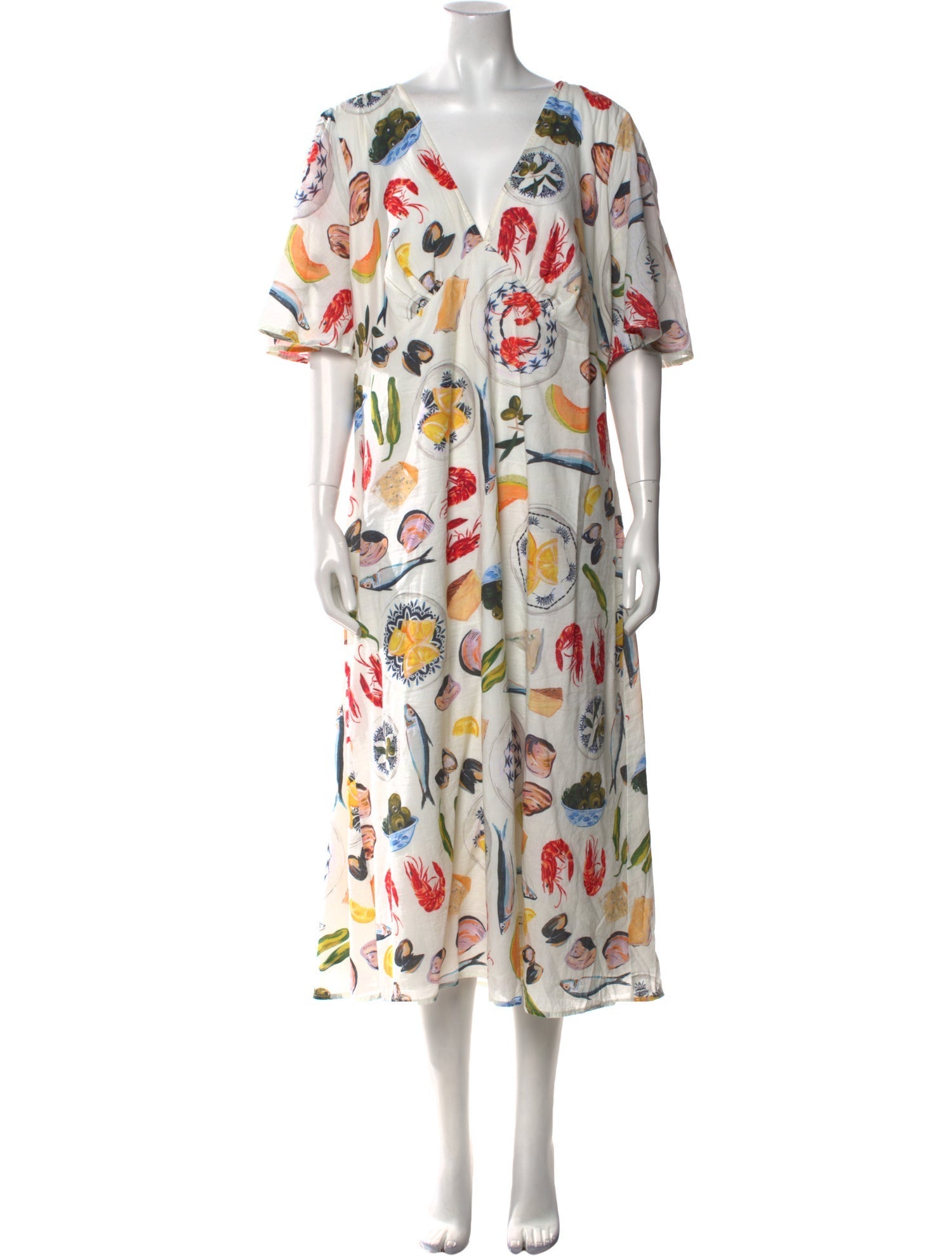 Lisa says Gah Floral Print Midi Length Dress