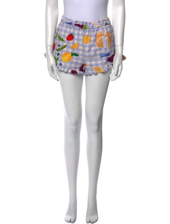 Lisa says Gah Graphic Print Mini Shorts