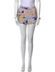 Lisa says Gah Graphic Print Mini Shorts