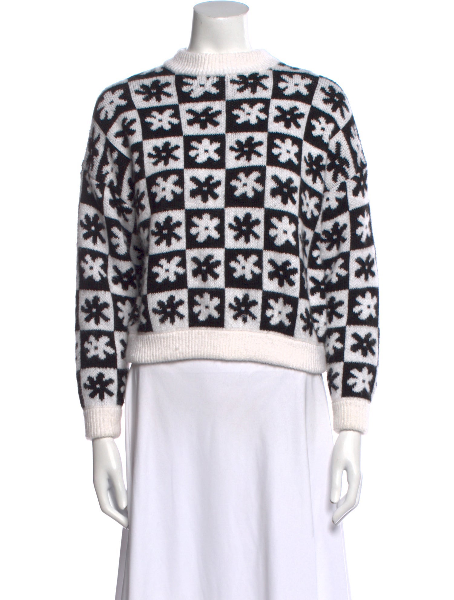 Lisa says Gah Printed Mock Neck Sweater